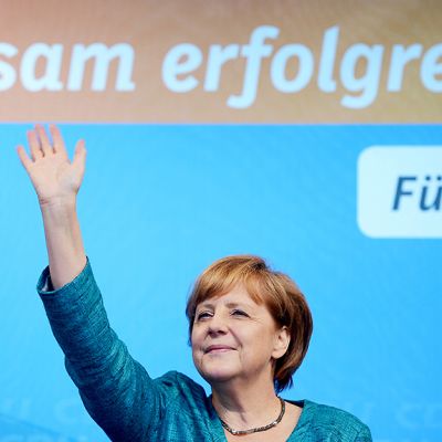 Angela Merkel.