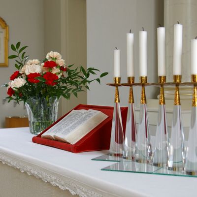 Church altar.