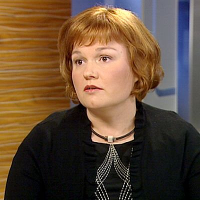 Krista Kiuru Aamu-tv:n vieraana 6. heinäkuuta.