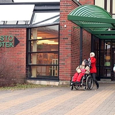 Variskan kirjasto Vaasassa.