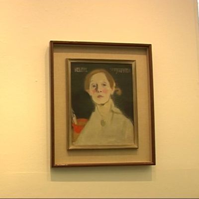 Helene Schjerfbeckin tauluja.