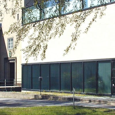 Pohjanmaan museo ulkoa.