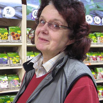 Puutarhuri Arja Sarkanen