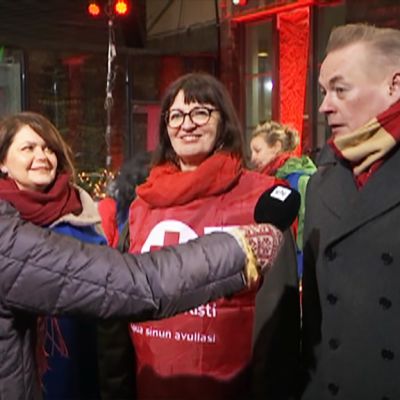 Milla Kalliomaa, Kristiina Kumpula ja Arto Nyberg.