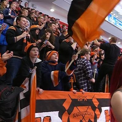 HPK:n kannattajia fanikatsomossa
