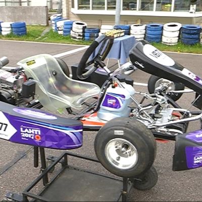 Valtteri Bottaksen karting-auto
