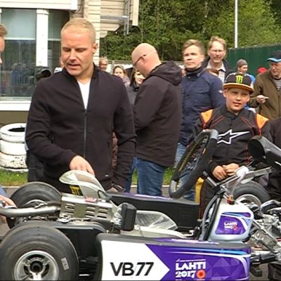 Valtteri Bottaksen karting-auto