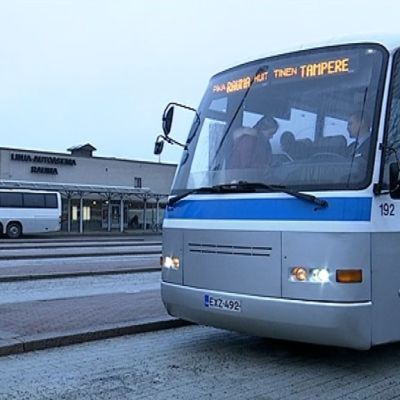 Rauman linja-autoasema.