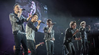 1D på scen