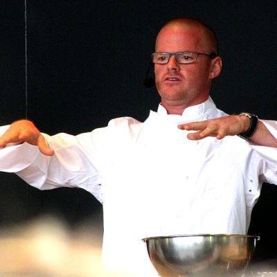 Heston Blumenthal tycker om att joxa med sina gäster.