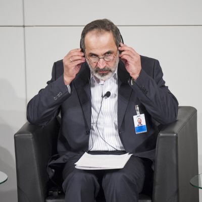 Syyrian hallitusta vastustavan opposition johtaja Moaz al-Khatib