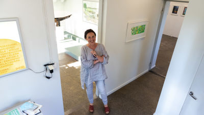 Maikku Huovila inne i galleri Pesula.