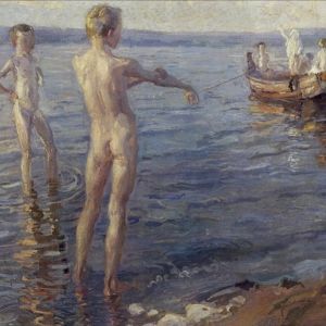 Christian Adam Landenberger Sommerabend am See