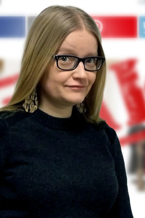 Valheenpaljastajan kirjoittaja Johanna Vehkoo