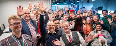 Kutsu Yle kahville, Ylen uutis- ja ajankohtaistoiminnan johtaja Jouko Jokinen Helsingin Kuurojen Yhdistys ry:n vieraana