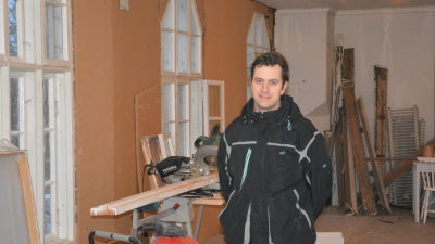 Mikael Nylund leder rehabiliterande verksamhet i Hangö