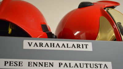 Brandmänshjälmar