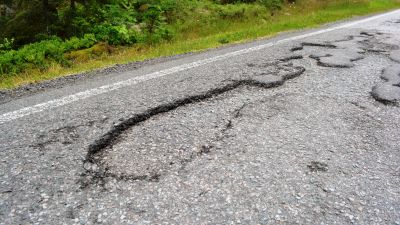 Lovisavägen i Lappträsk.