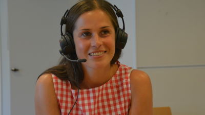 Sara Forsström i Sportmåndag 3.8.2015