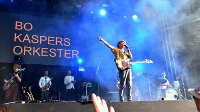 Bo Kaspers Orkester på juli festivalen i Ekenäs.