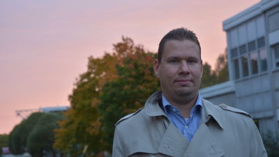 Jonas Lindholm, fullmäktigeordförande i Korsnäs.