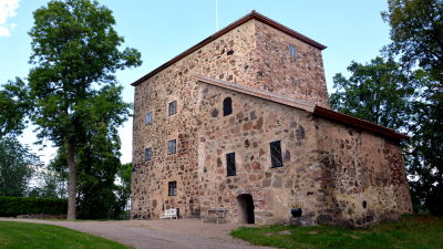 Borgen på Qvidja gård.