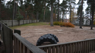 Tidigare gården vid Mäntykoto daghem i Ekenäs har använts som hundgård