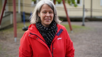 Porträttbild på Annika Madsén.