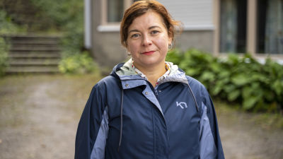 Porträttbild på Karin Ljung-Hägert.