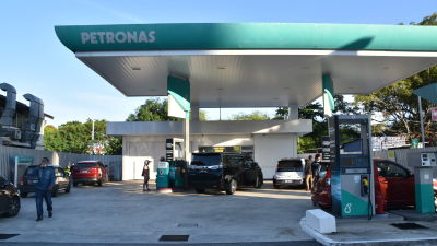 Petronas bränslestation