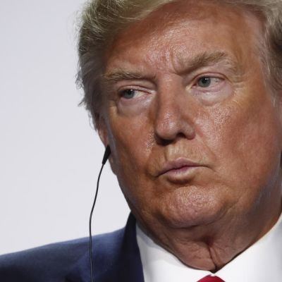 Yhdysvaltojen presidentti Donald Trump G7-kokouksessa 26. elokuuta Ranskassa.