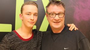 Kuvassa Salkkareiden Ismo ja Tale – näyttelijät Esko Kovero ja Emil Hallberg. // Kuva: Timo "Timppa" Launonen