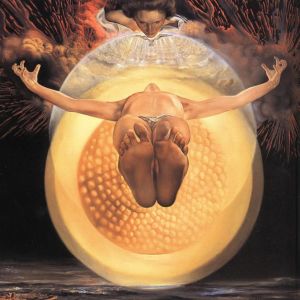 Kristi Himmelsfärd i surrealisten Salvador Dalis version. Salvador Dalis tolkning av himmelsfärden