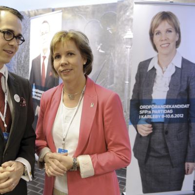 Carl Haglund ja Anna-maja Henriksson