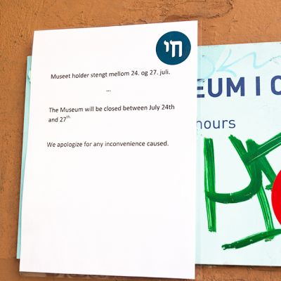 Juutalaismuseo Oslossa on suljettu terrorismiuhan vuoksi.