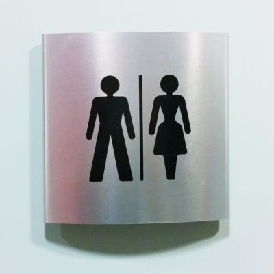 WC-kyltti.