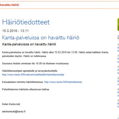 Sahkoiset Laakemaaraykset Uusimmat Sisallot Yle Fi