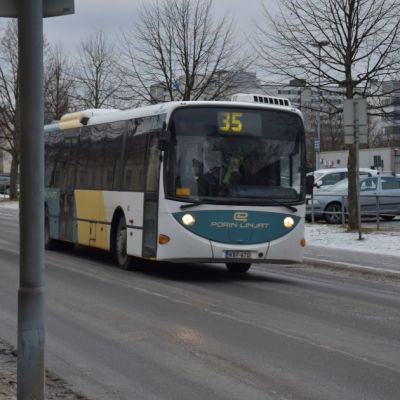 bussi Pori Porin Linjat Vähälinnankatu linja-auto