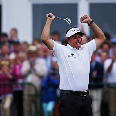 Phil Mickelson tuuletti British Openin voittoa