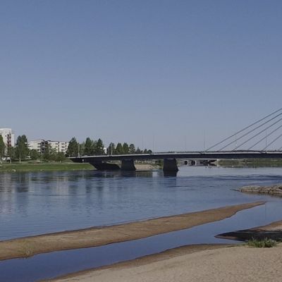Ounaskosken uimaranta Rovaniemellä