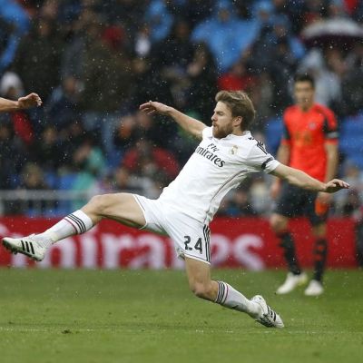 Esteban Granero ja Asier Illarramendi taistelevat pallosta