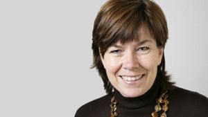 Britt Lundberg vill inte spekulera i varför hon blev vald till kandidat. Porträtt av Britt Lundberg.