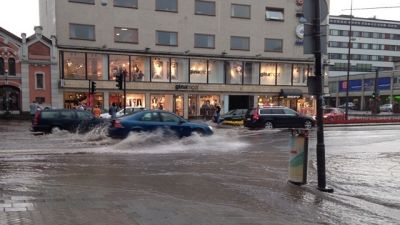 Oväder i Vasa 14.7.2014
