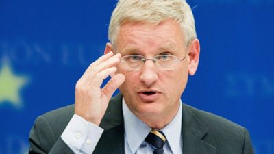 Sveriges utrikesminister Carl Bildt