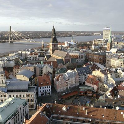 Näkymä Riikaan.