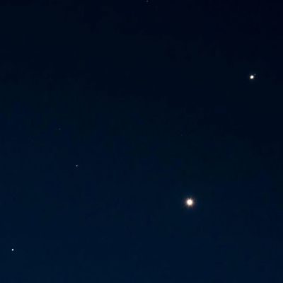 Venus Mars Jupiter