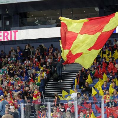 Jokerit-kannattajat kuvassa