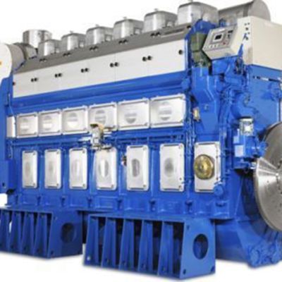 Wärtsilä 50DF moottori.