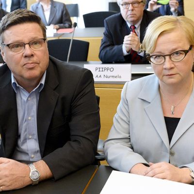 Jari Aarnio ja Riitta Leppiniemi.