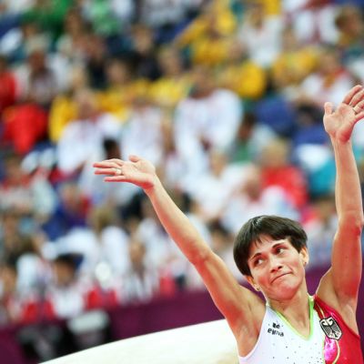 Oksana Tshusovitina edusti Lontoon olympialaisissa Saksaa.